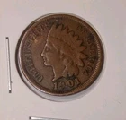 🗿🤯1901 Indian Head Cent F/VF. WOW 😲 What A Find. Check It Out 😁 Woohoo 🎉