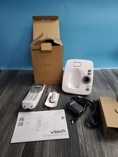VTech VG134 6.0 Cordless Home Phone With Bluetooth White/Grey
