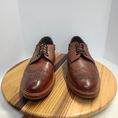 Crosby Square Cognac Leather FLEETWOOD Men display picture 2