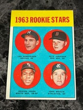 1963 Topps Rookie Stars #253 Deacon Jones John Wojcik EX @QG29
