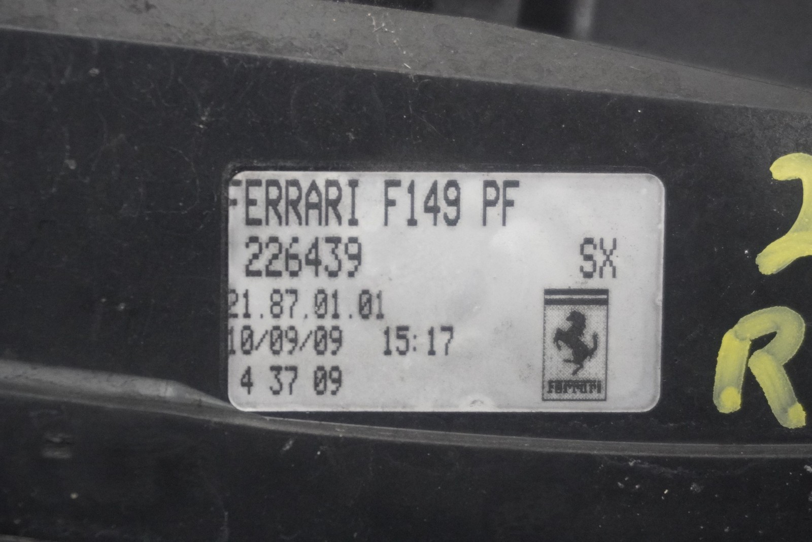 Ferrari California 2008-2014 REAR+LEFT+LOWER Tail light P/N 226439