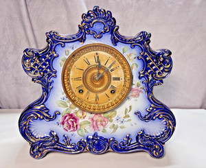 Dresden Porcelain Clock | eBay