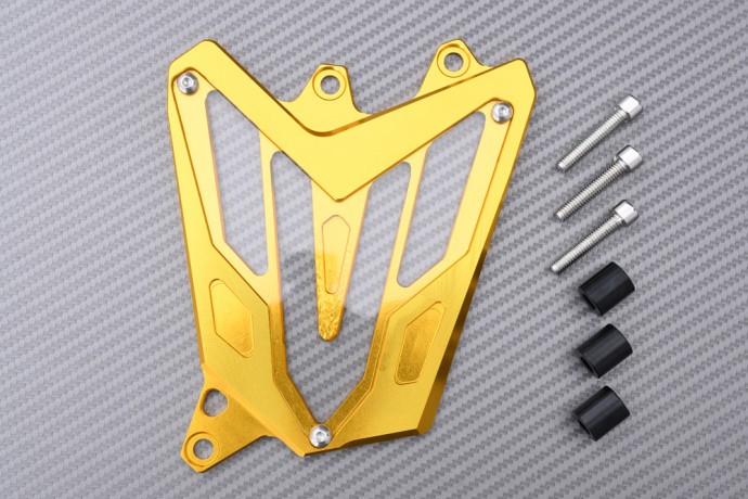 Cache pignon sortie de boite or MT-07 protection chaine Yamaha Tracer 700