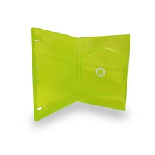 Replacement Game Cases for Xbox 360 Disc 5 Pack Clear Green, New Empty