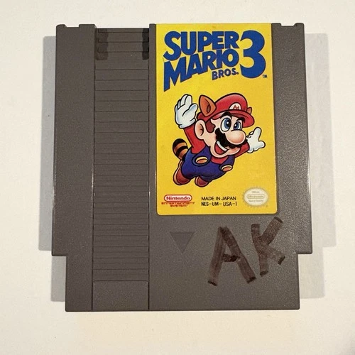 Super Mario Bros. 3 Nintendo Entertainment System NES 1990 Cart Only Tested
