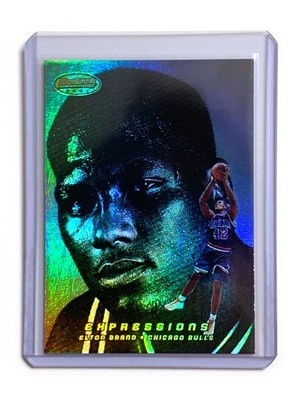 2000-01 Bowman's Best Best Performers Expressions Elton Brand Insert Card #E19