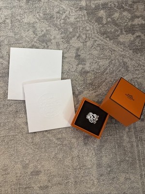 Hermes Chaine D'Ancre Enchainee Ring Size 54 (size 6.75)- Brand