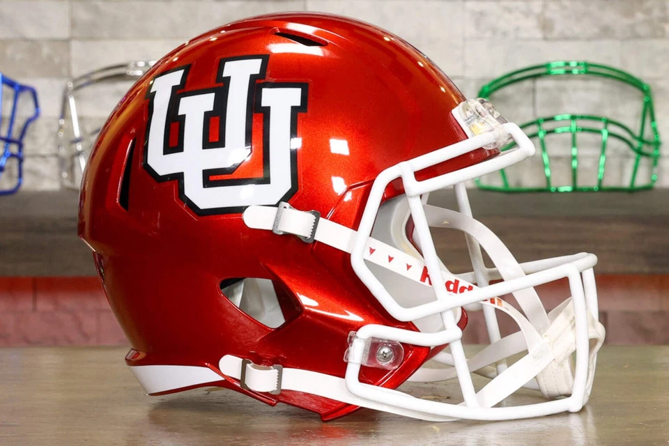 Utah Utes Riddell Speed Display Helmet - Red UU - Image 1 of 1