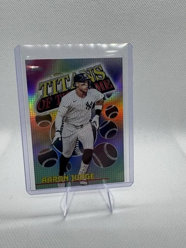 New Listing2026 Topps Aaron Judge Titans Of The Game #TOG-3 Yankees