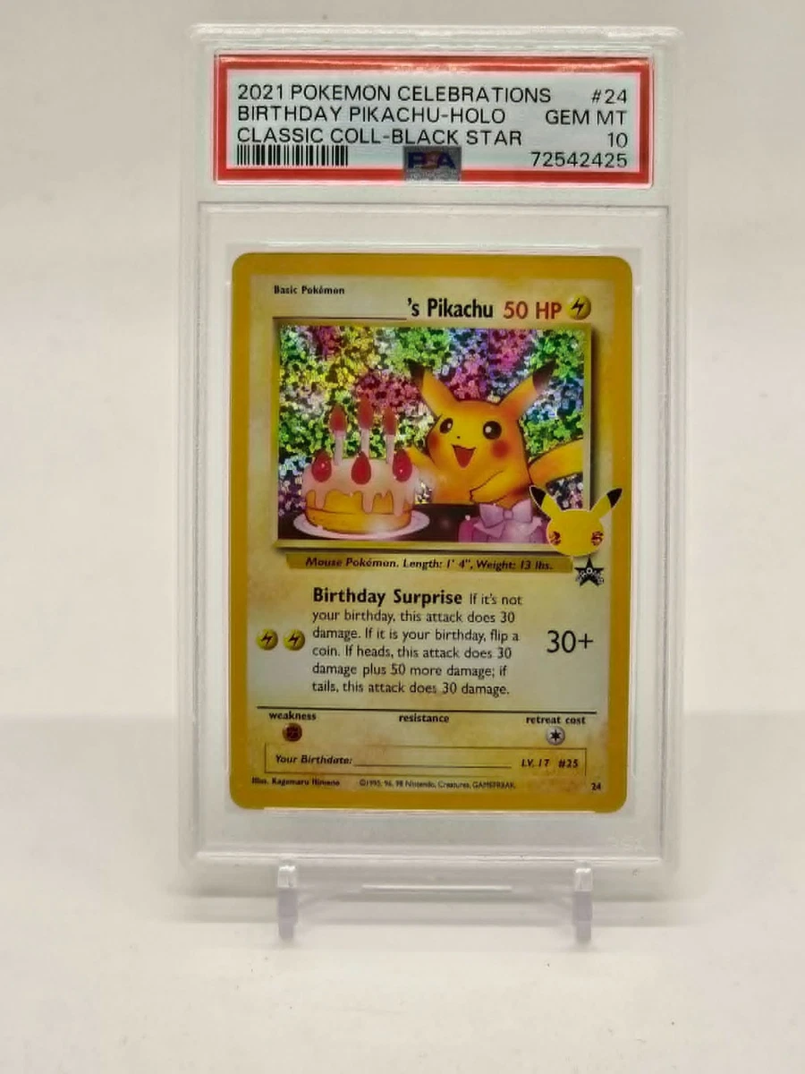 Pikachu Pokémon TCG Professional Sports Authenticator (PSA) Grade
