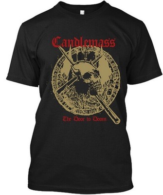 NEW! Popular Candlemass The Door to Doom Sweden Epic Doom Music T-SHIRT S-4XL