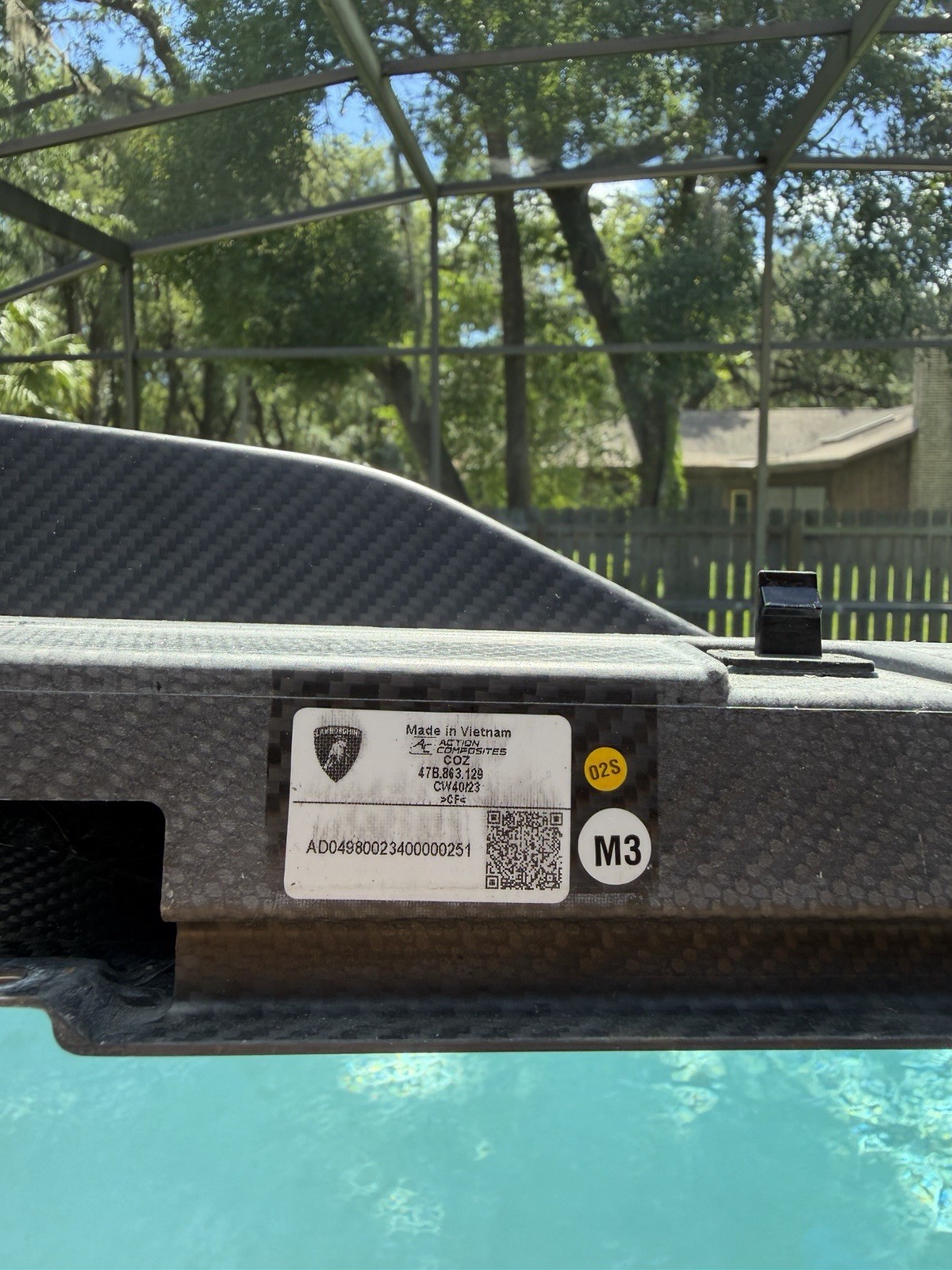 Lamborghini Revuelto Running boards Set Black
