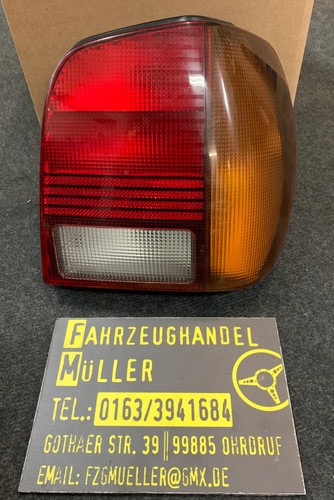 Original VW Polo 6N getönt dunkel Rückleuchte Heckleuchte Hella Hinten Rechts