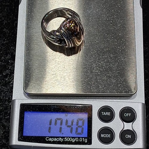 James Avery Sterling Silver 14k Large Knot Ring Gold Dome Size 6.5 Weight 17.4g - 第 15/24 張圖片