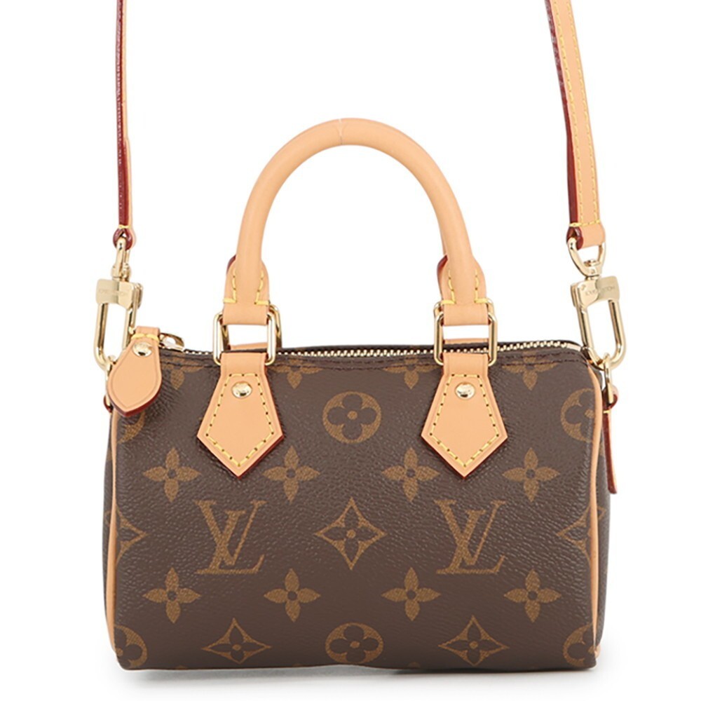 Louis Vuitton Handbag Monogram Nano Speedy M81085 LOUIS VUITTON Vuitton Bag 2way