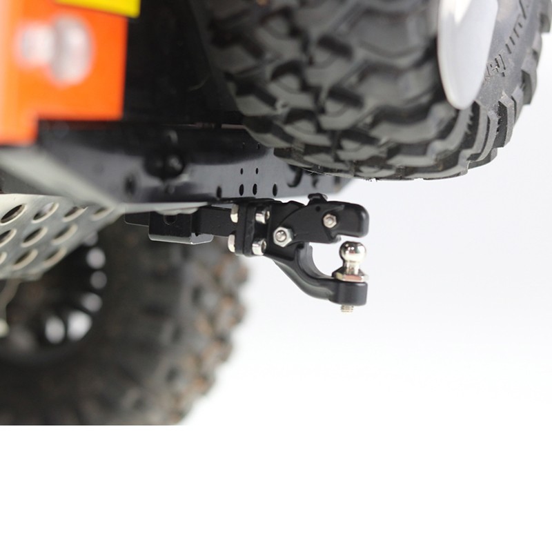 Metal Trailer Hook Drop Hitch Receiver Set For Traxxas TRX4 RC Car Crawler