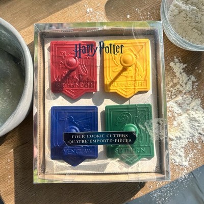 Wizarding World Harry Potter Cookie Cutter House Emblems 4pk Spring Press