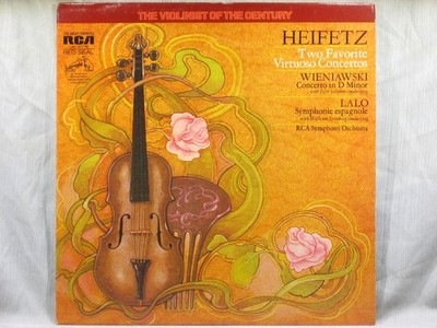 Heifetz - Two Favorite Virtuoso Concertos - RCA Red Seal LSC-4017(e)