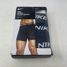 Nike Essential Micro Boxer Briefs 3-Pack Black Men  s L