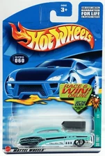 Hot Wheels So Fine Spares 'n Strikes Series - 54342 NRFP 2001 Turquoise 1:64
