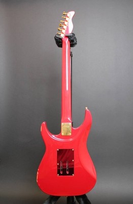 Electric Guitar Fernandes LA-115KK 1990s Red HSS Japan Alder Top