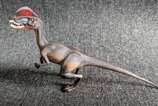2008 Dilophosaurus Figure Toy Safari Ltd Dinosaur
