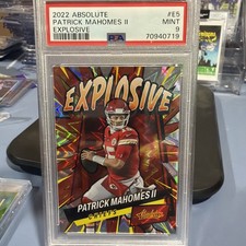 2022 Panini Absolute - Explosive Patrick Mahomes II #E5