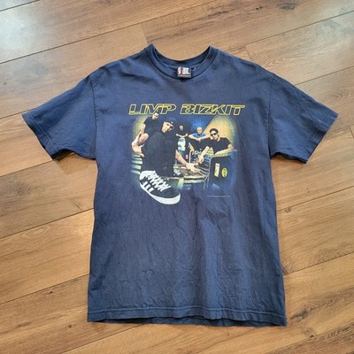 Vintage 2000 Limp Bizkit Chocolate Starfish Tour T-shirt Sz L 3A