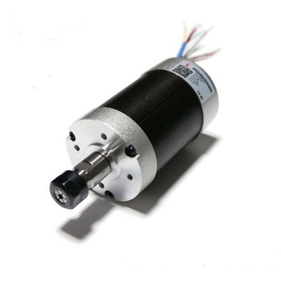 500W Brushless Spindle Motor ER11 Air Cooled 24V DC 12000rpm High Speed CNC *lm