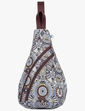 Sakroots On the Go Sling Backpack Cabernet Wanderlust Eco Twill NWT