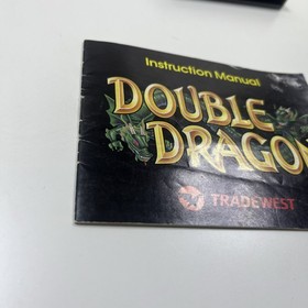 Double Dragon Nintendo NES Authentic Tested w Manual, Dust Cover *READ*