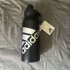 Adidas original 600 ml 20 oz. Metal Water Bottle Hot/Cold Double Wall