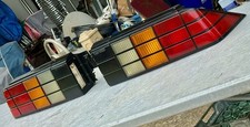 Pair Gm 1982-92 Z28 Camaro Iroc Z28 Grid Style Tail Lights Left Right Tailights