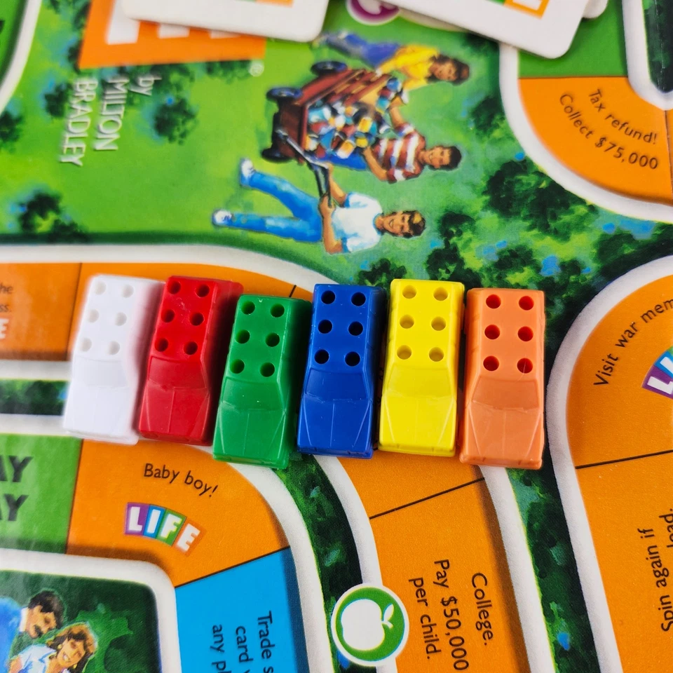 Vintage 1991 Game of Life by Milton Bradley Complete - Image 3 of 4