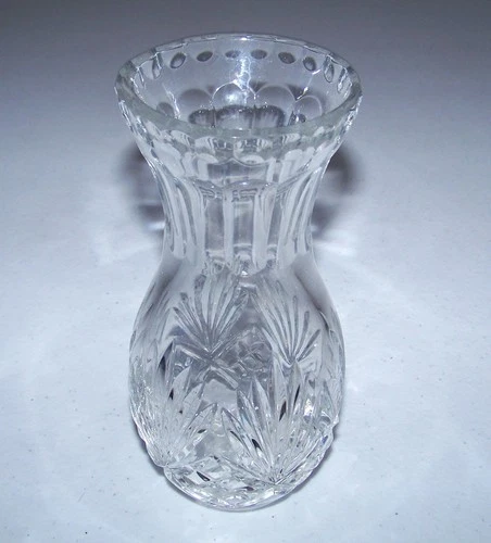 Vintage Waterford Crystal Bud Vase 7” Pineapple - Discontinued Pattern