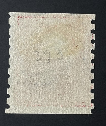 US Stamps; Scott #393 Genuine Coil: Washington Franklin Issue 2c Washington NG - Picture 4 of 6