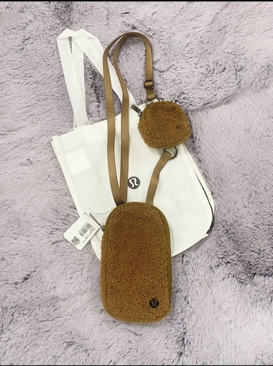 Lululemon Modular Phone Crossbody Bag Fleece Lululemon Reusable Shopping Bag