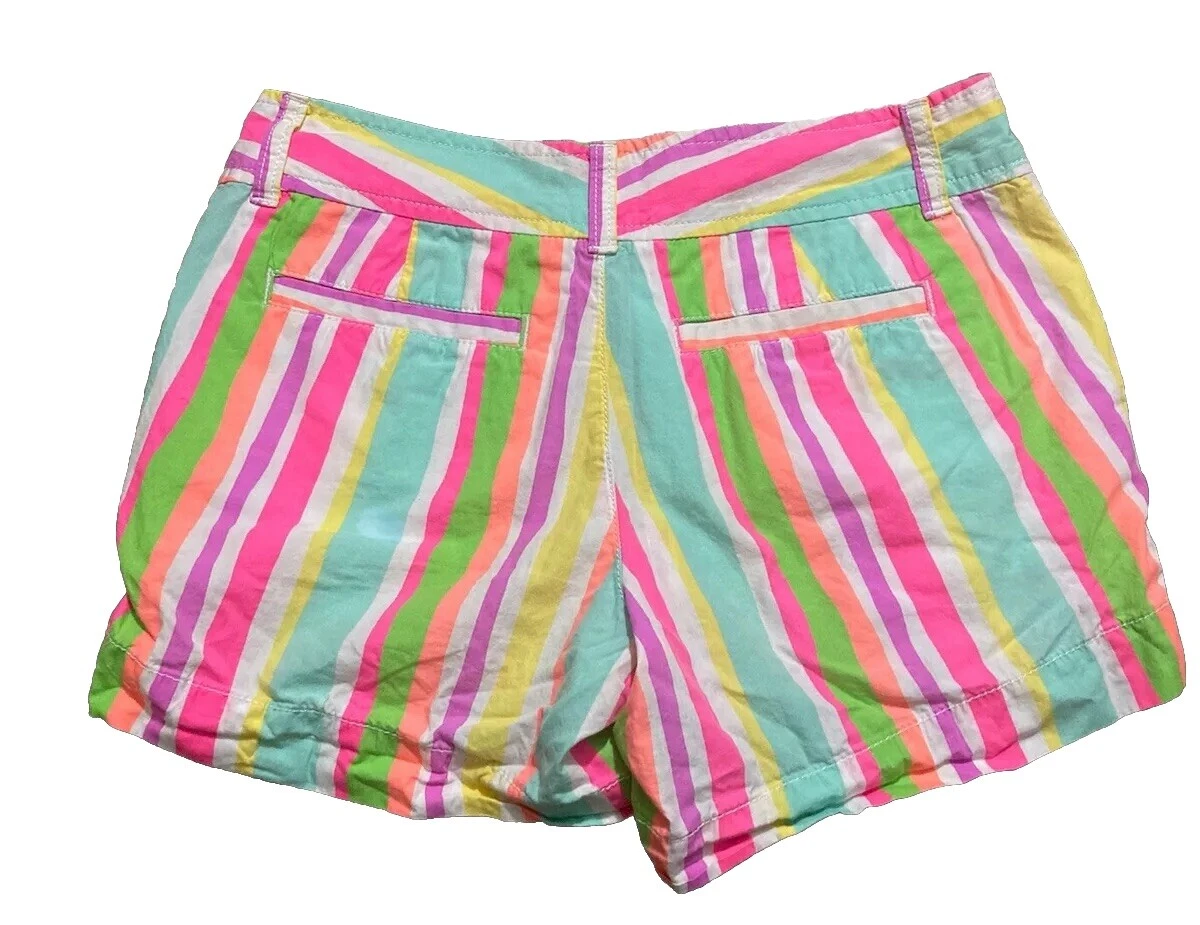 Pantalones cortos a rayas multicolor Lilly Pulitzer para Mujeres