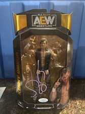 KENNY OMEGA SIGNED AEW UNRIVALED COLLECTION FIGURE WRESTLING AUTOGRAPHED JSA COA