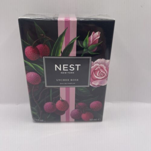 NEST New York Lychee Rose Eau de Parfum 1.7 fl oz/50 ml NIB Sealed