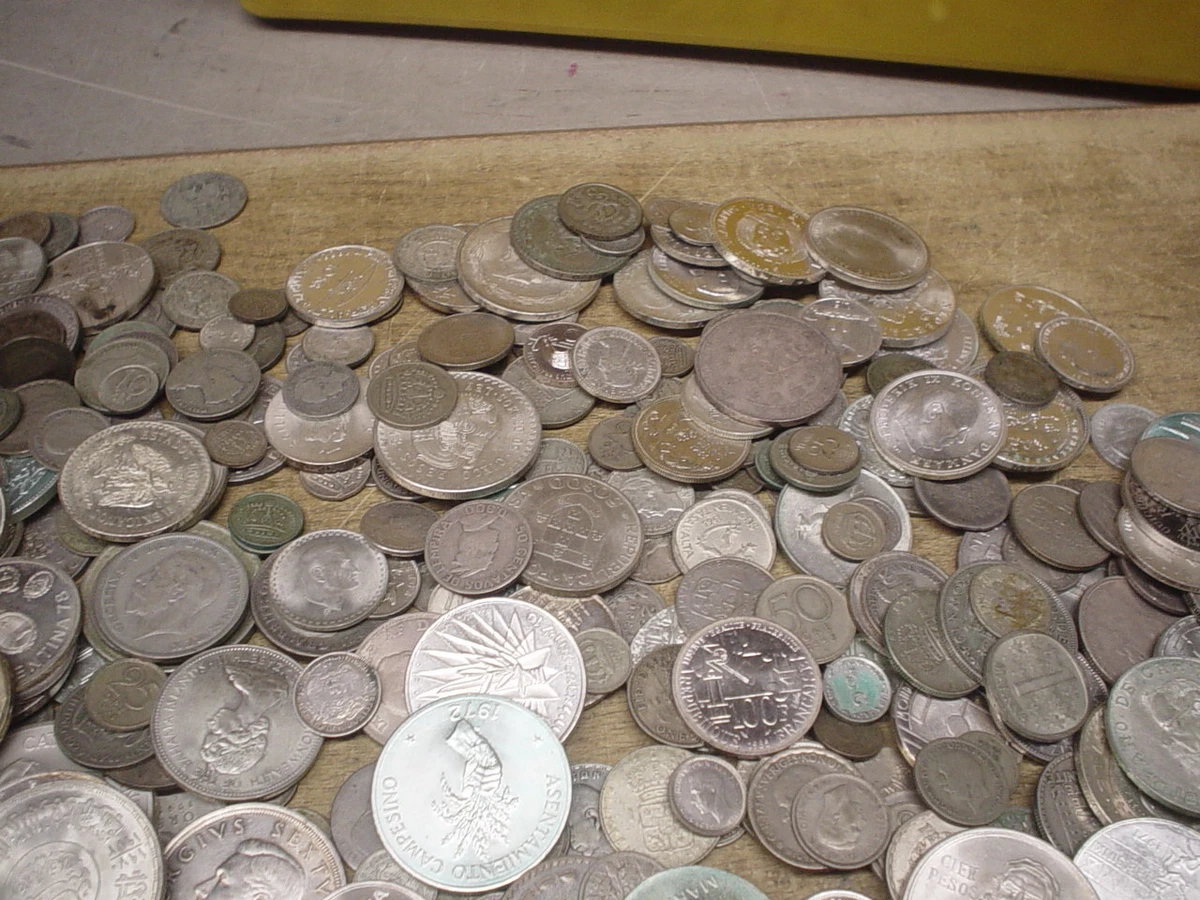 1 KG Silber Münzen , verschiedene Länder , Investment Lot , 1000g Silber Münzen