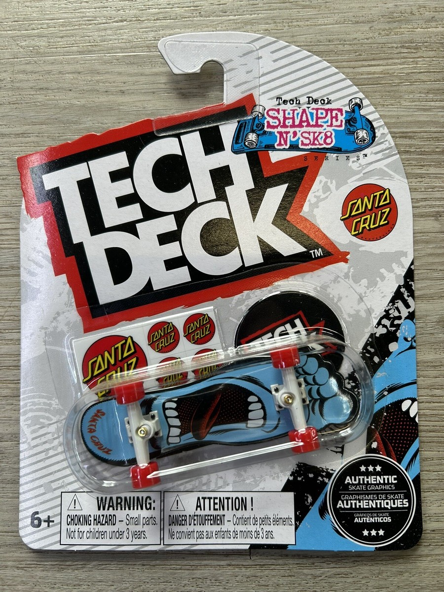 スケートボード TECHDECK Santa Cruz screaming foot Santa Cruz Screaming Foot Tech Deck Shaped Cruiser 96mm