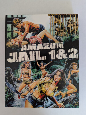 AMAZON JAIL 1 & 2 - Blu-ray - Limited Edition Slipcover - Vinegar Syndrome