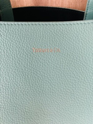 Tiffany leather shoulder bag tote bag tiffany blue TIFFANY & Co