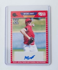 * Mitchell Bratt 2021 Pro Set Rookie Autograph Auto #PS-MB2
