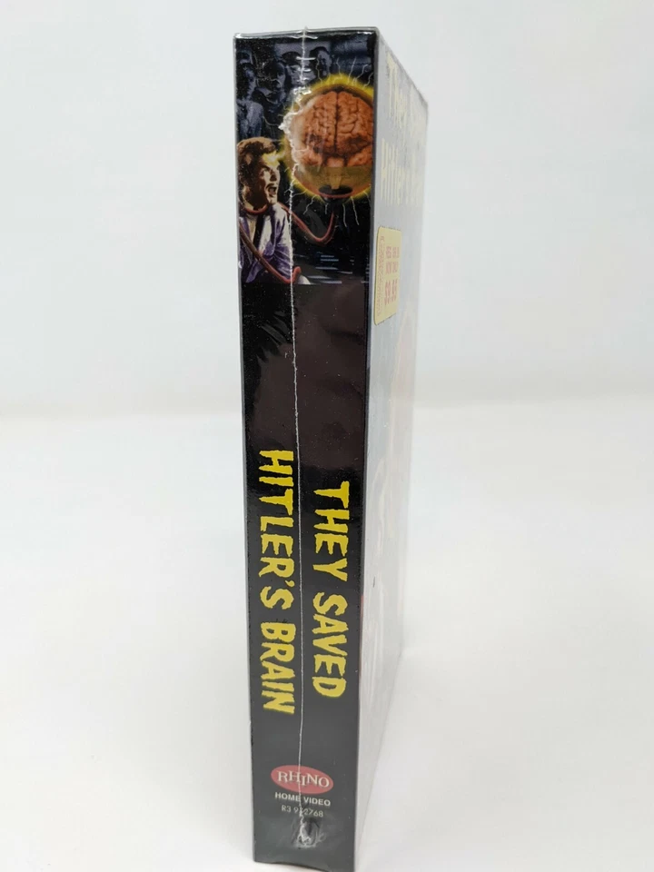 They Saved Hitler's Brain (1968) VHS Vintage Horror NEW Rhino Hime Video Sealed - Image 2 of 4