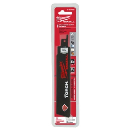 Milwaukee 48001440 Sawzall Blade 6 in. Diamond Grit IN STOCK eBay