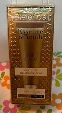 SEALED BIELENDA GOLD 24K HYALURONIC ANTI WRINKLE EYE CREAM. 1 OZ