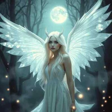 Vanda –The Luminous White Demoness of Forbidden Bliss, Succubus Spirit Companion