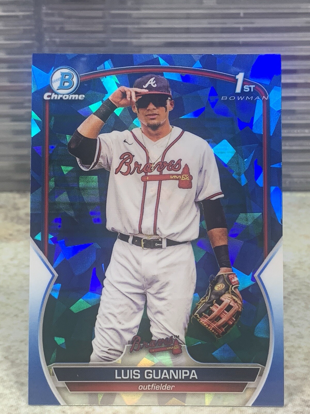 2023 Bowman Chrome Sapphire #BCP-200 Luis Guanipa 1st Bowman Prospect
